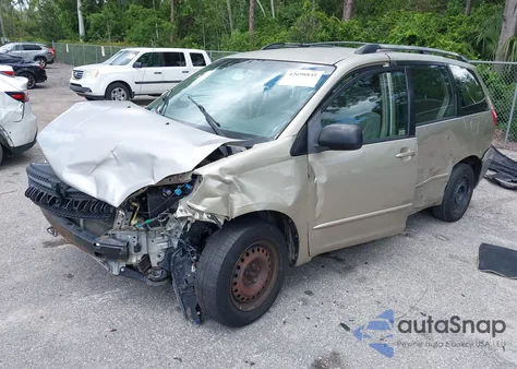 2005 Toyota Sienna Ce from USA, damaged, VIN 5TDZA23C35S346103